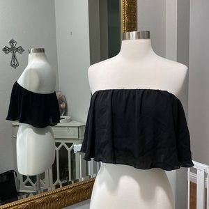 Forever 21 Strapless Crop Top